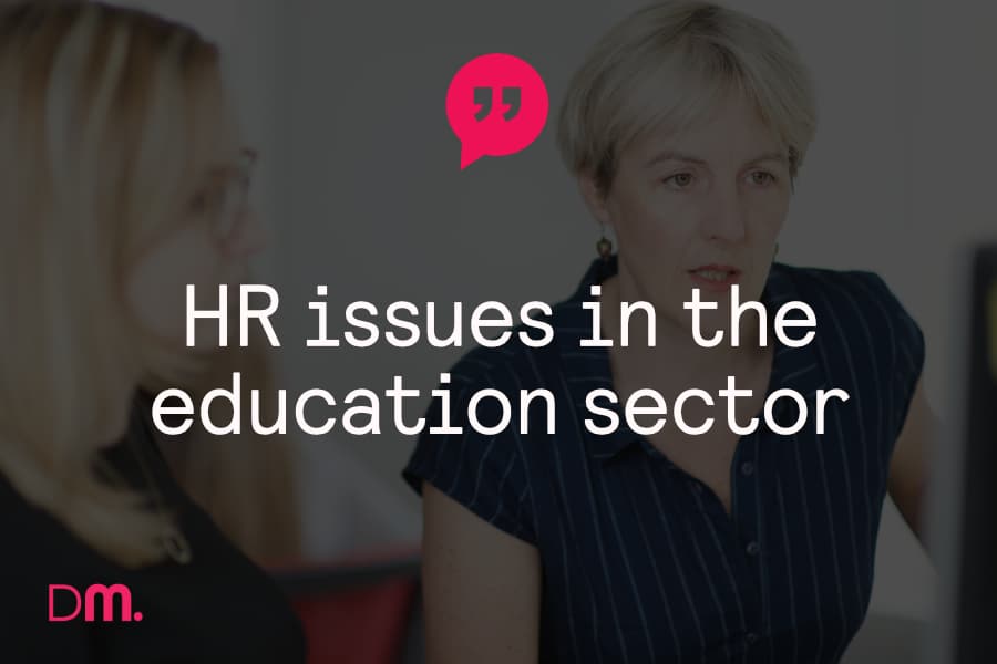 education sector hr issues